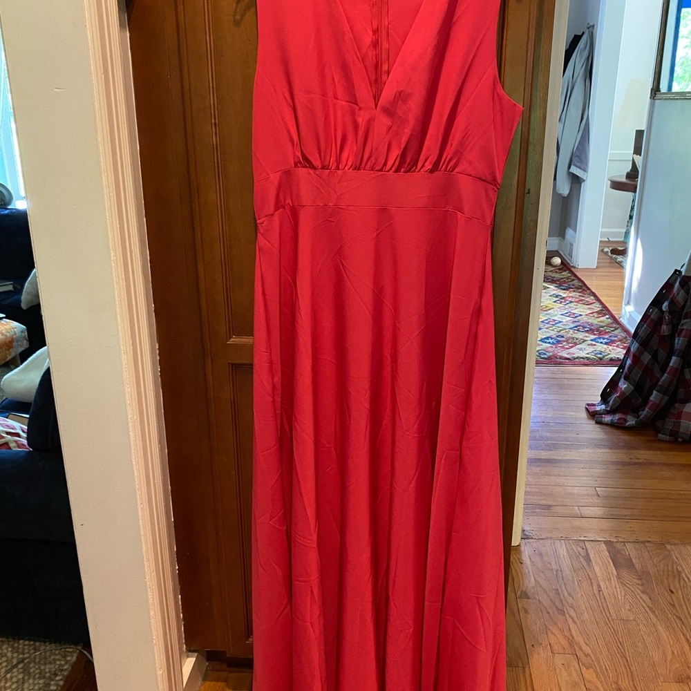 Classic bright pink gown